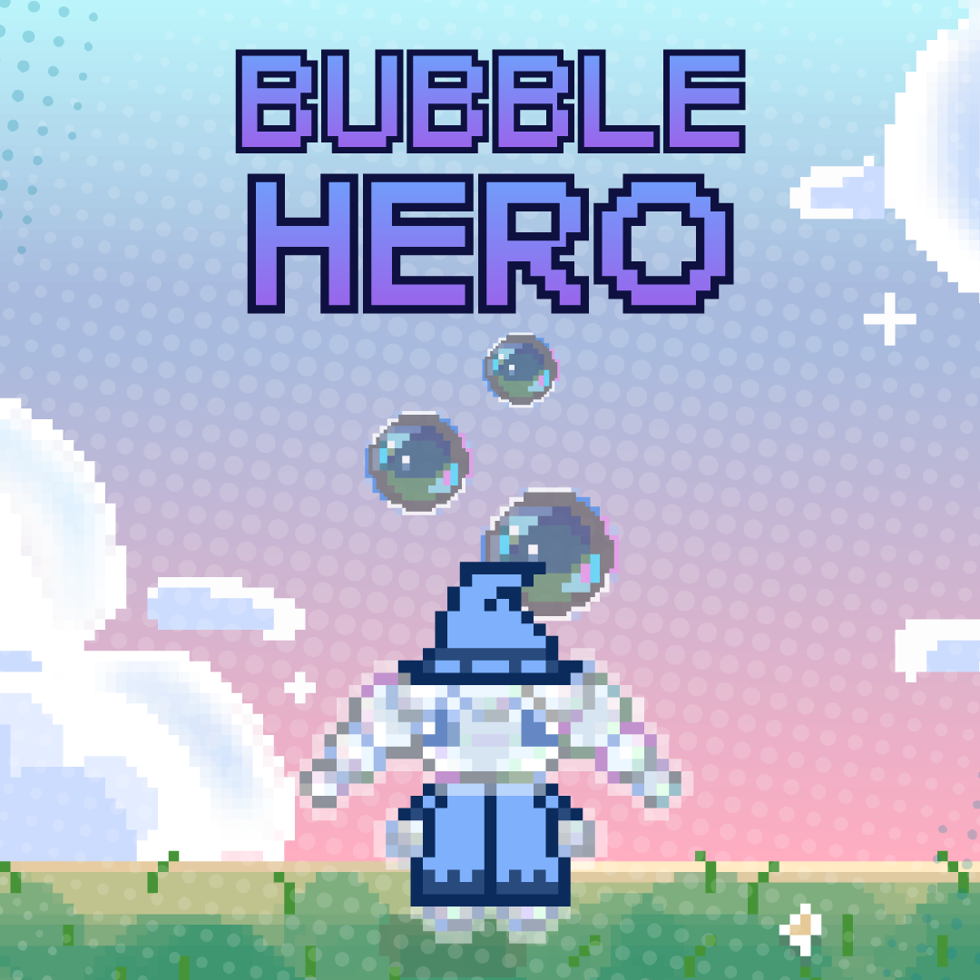 Bubble Hero: The Five Elements - Mobile cozy wave survival game and base builder featuring elementals